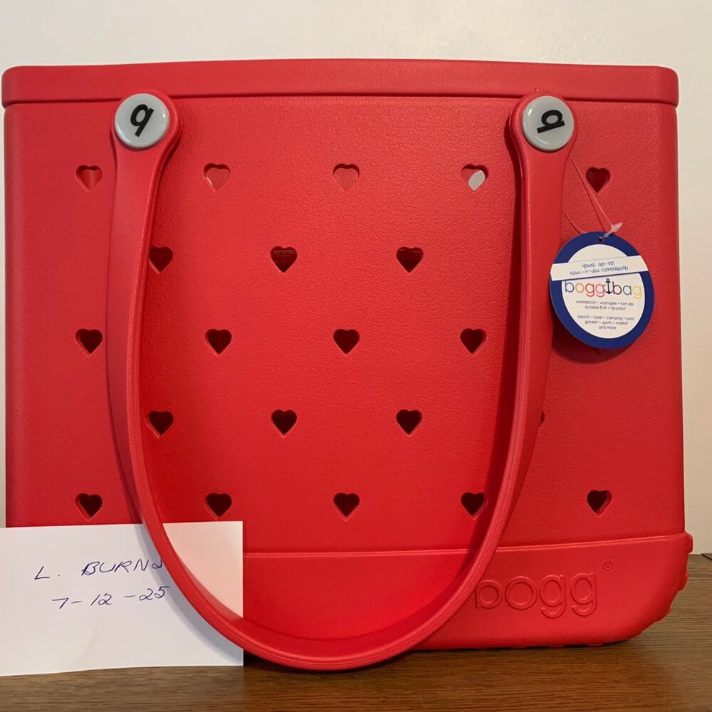 NWT Red Heart Baby Bogg Bag